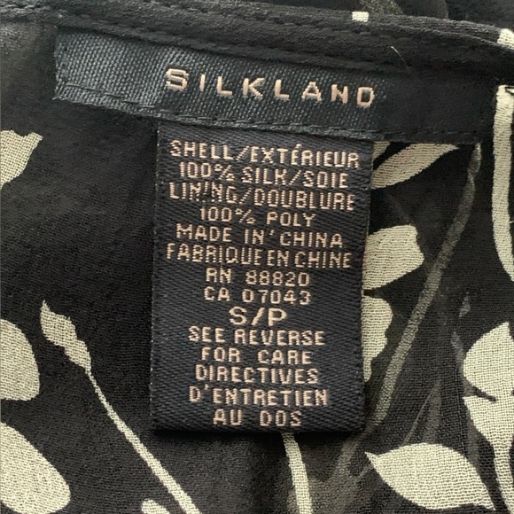 Vintage 90s Y2K Silkland Sheer Blouse - Picture 6 of 6